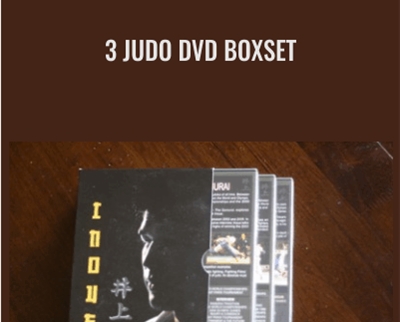 3 Judo DVD Boxset Kosei Inoue - BoxSkill