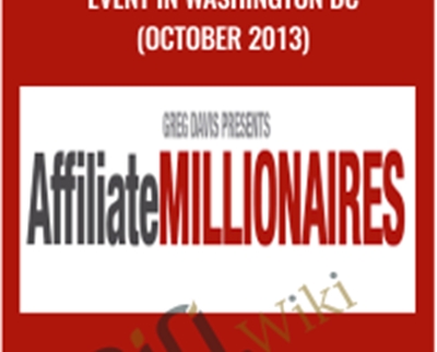 Affiliate Millionaires Live Event in Washington DC October 2013 Greg Davis - BoxSkill net