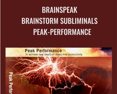 BrainSpeak BrainStorm Subliminals Peak Performance - BoxSkill