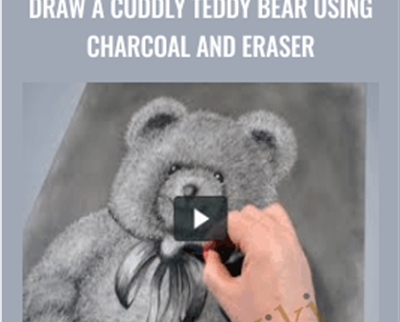 Cindy Wider Draw a Cuddly Teddy Bear using Charcoal and Eraser - BoxSkill net