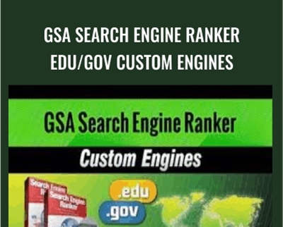 GSA Search Engine Ranker EDUGOV Custom Engines Anonymous - BoxSkill