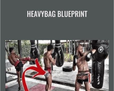 Muay Thai Guy Heavybag Blueprint - BoxSkill