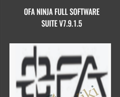 OFA Ninja Full Software Suite v7 9 1 5 - BoxSkill
