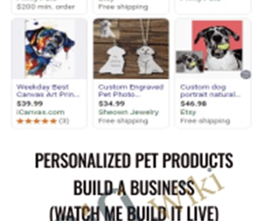Personalized Pet Products Build A Business Watch Me Build It LIVE - BoxSkill net