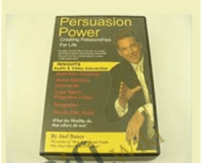 Persuasion Power E28093 Joel Bauer - BoxSkill net