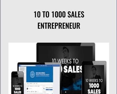 $43 10 to 1000 Sales Entrepreneur - Rudy Mawer
