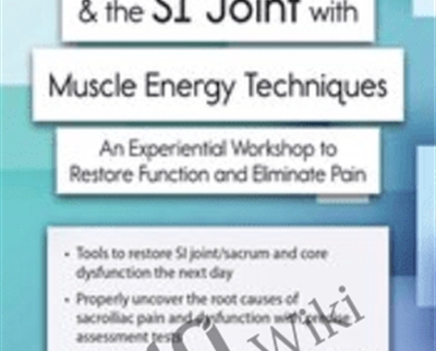Stabilizing the Core the SI Joint A Manual Therapy Approach - BoxSkill - Get all Courses