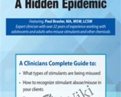 Stimulants A Hidden Epidemic Pre Order - BoxSkill - Get all Courses