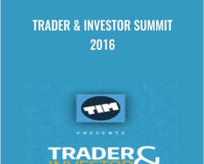 Trader Investor Summit 2016 - BoxSkill - Get all Courses