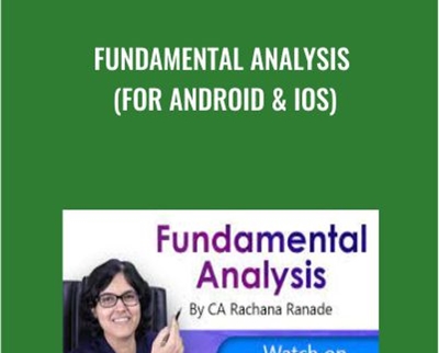 $33 Fundamental Analysis Course - CA Rachana Ranade