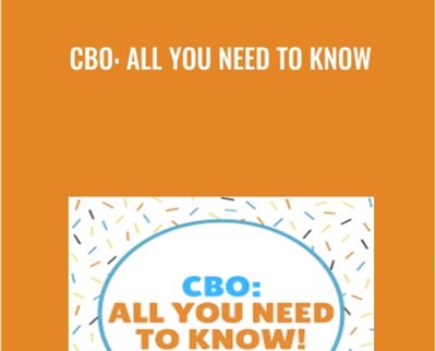 $33 - CBO - All You Need To Know by Andrew Foxwell