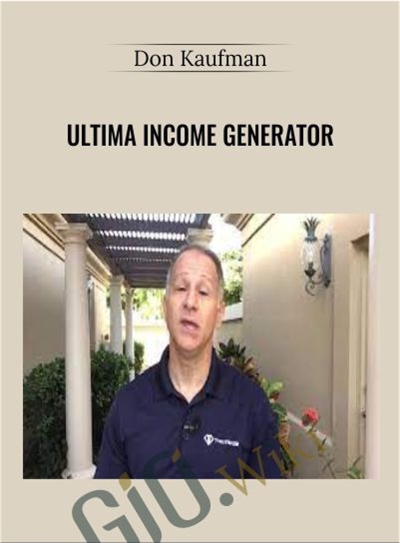 Don Kaufman E28093 Ultima Income Generator 2 - BoxSkill net