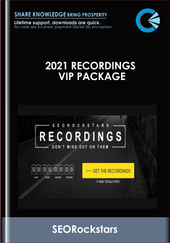 Purchuse 2021 Recordings VIP PACKAGE - SEORockstars course at here with price $397 $59.
