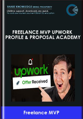 Purchuse Freelance MVP Upwork Profile & Proposal Academy - Freelance MVP course at here with price $197 $57.