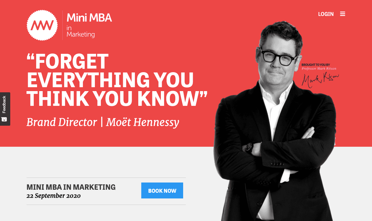 Mini MBA in Marketing - Mark Ritson (1)