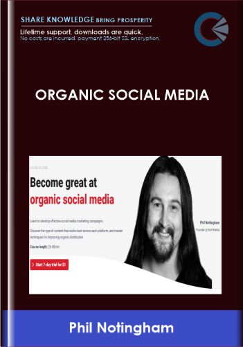 Organic Social Media - ConversionXL, Phil Nottingham