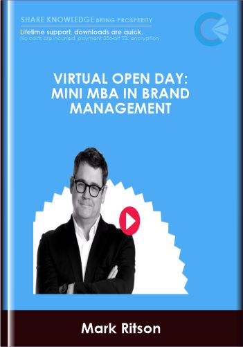 Virtual Open Day: Mini MBA in Brand Management - Mark Ritson