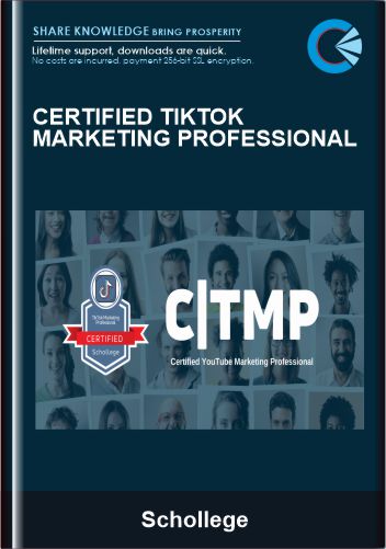 Certified TikTok Marketing Professional - Schollege, only $29