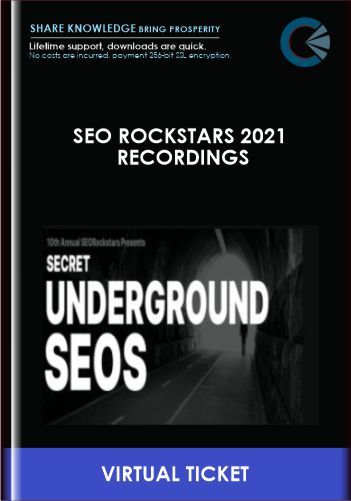 SEO Rockstars 2021 Recordings - VIRTUAL TICKET