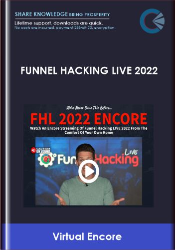Purchuse Funnel Hacking Live 2022 - Virtual Encore course at here with price $297 $87.