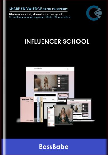 Purchuse Influencer School - BossBabe course at here with price $1997 $497.