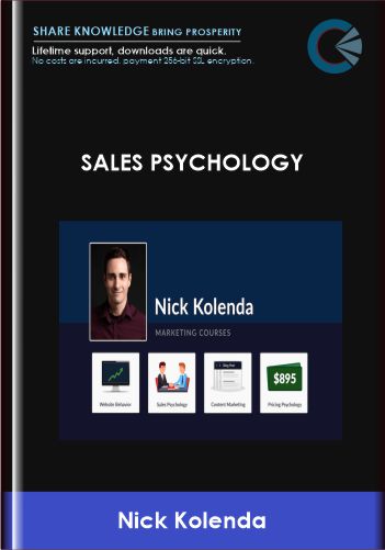 Purchuse Sales Psychology - Nick Kolenda course at here with price $195 $29.