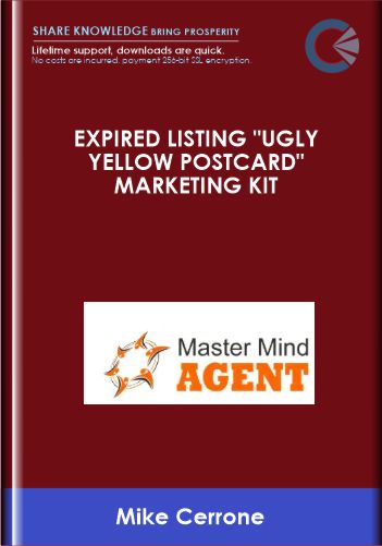 Expired Listing "Ugly Yellow Postcard" Marketing Kit - Mike Cerrone