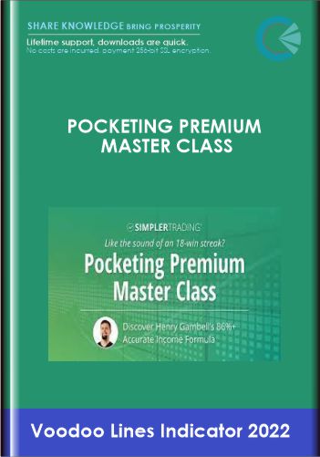 Pocketing Premium Master Class - Voodoo Lines Indicator 2022