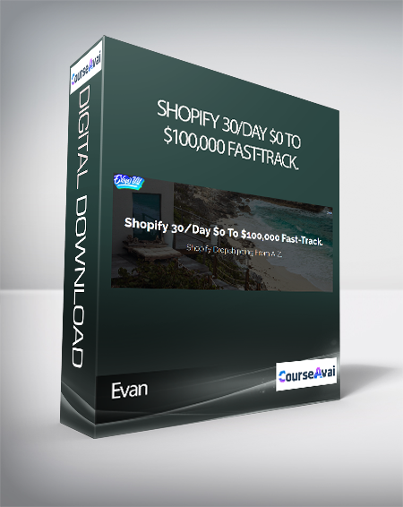 Purchuse Evan - Shopify 30/Day $0 To $100