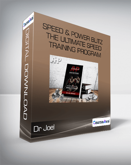Purchuse Dr Joel - Speed & Power Blitz - The Ultimate Speed Training Program course at here with price $69.99 $26.