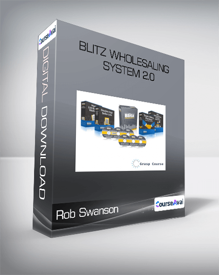 Purchuse Rob Swanson - Blitz Wholesaling System 2.0 course at here with price $177 $34.