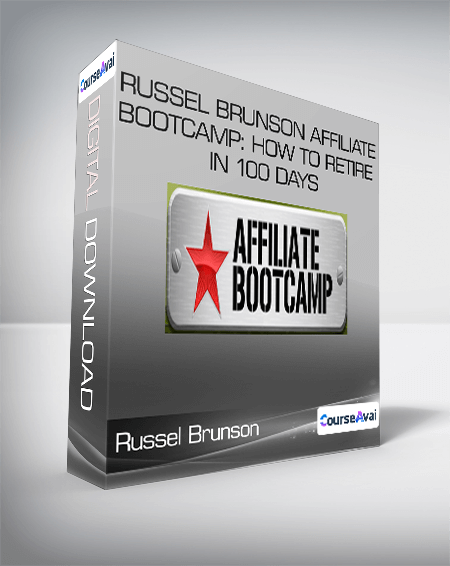 Purchuse Russel Brunson Affiliate BootCamp: How to Retire in 100 days course at here with price $997 $89.