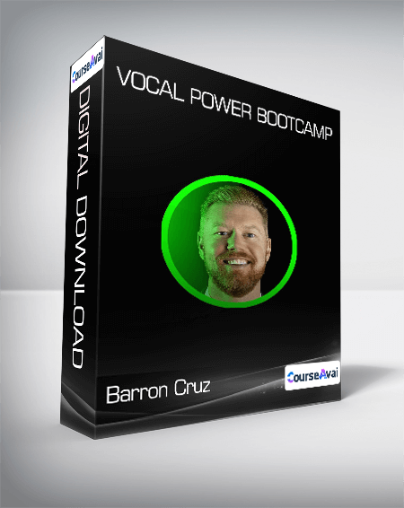 Purchuse Barron Cruz - Vocal Power Bootcamp course at here with price $449 $75.