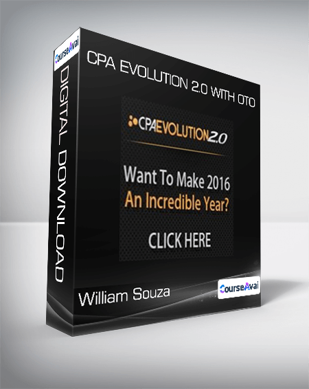 Purchuse William Souza - CPA Evolution 2.0 with OTO course at here with price $794 $30.