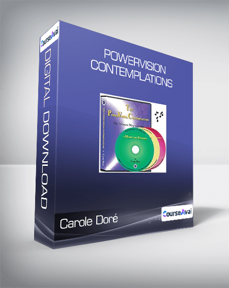 Purchuse Carole Doré - PowerVision Contemplations course at here with price $40 $18.