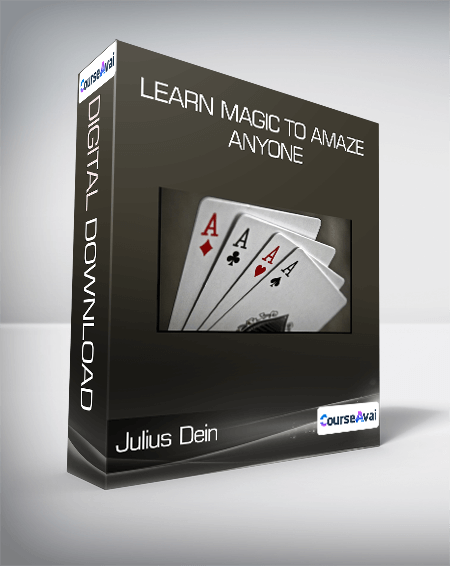 Purchuse Julius Dein - Learn Magic to Amaze Anyone course at here with price $49 $14.