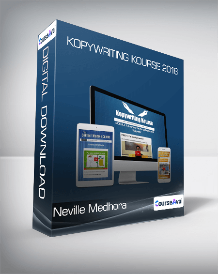 Purchuse Neville Medhora - Kopywriting Kourse 2018 course at here with price $497 $57.