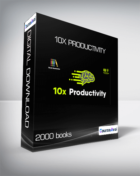 Purchuse 2000 books - 10x Productivity course at here with price $99 $30.