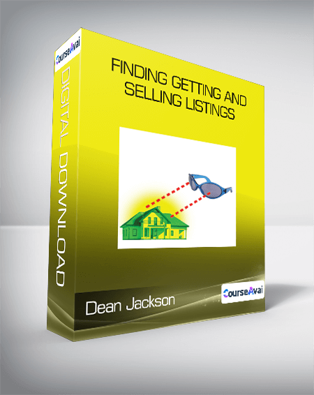 Purchuse Dean Jackson - Finding Getting and Selling Listings course at here with price $349 $61.
