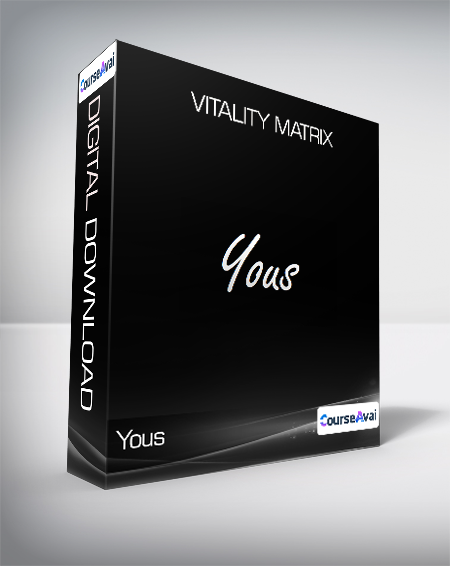 Purchuse Yous - Vitality Matrix course at here with price $47 $14.