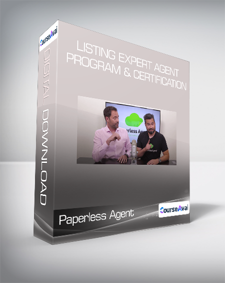 Purchuse Paperless Agent - LISTING EXPERT Agent Program & Certification course at here with price $597 $66.