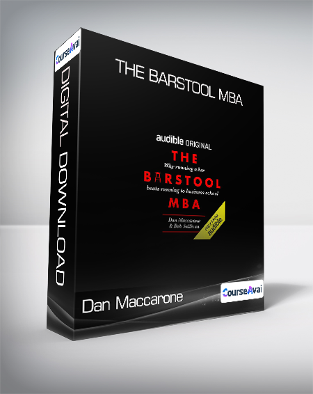 Purchuse Dan Maccarone and Bob Sullivan - The Barstool MBA course at here with price $34.95 $12.