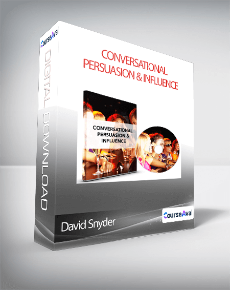 Purchuse David Snyder - Conversational Persuasion & Influence course at here with price $247 $43.
