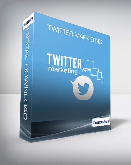 Purchuse Twitter Marketing course at here with price $99 $37.