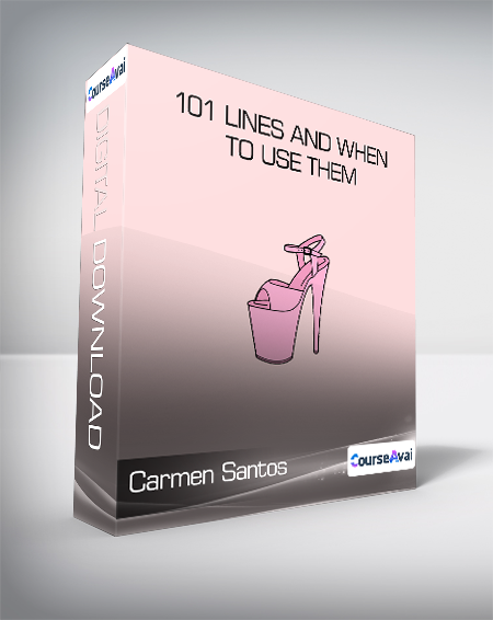 Purchuse Carmen Santos - 101 Lines and When to Use Them course at here with price $149 $40.