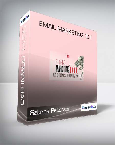 Purchuse Sabrina Peterson - Email Marketing 101 course at here with price $39 $20.