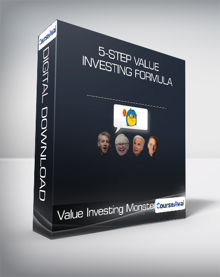 Purchuse Value Investing Monster - 5-Step Value Investing Formula course at here with price $149 $42.