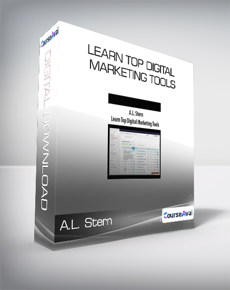 Purchuse A.L. Stern - Learn Top Digital Marketing Tools course at here with price $19 $16.