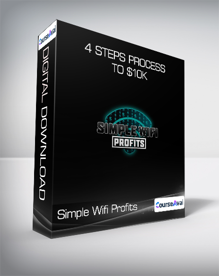 Purchuse Simple Wifi Profits - 4 Steps Process To $10K course at here with price $1497 $138.