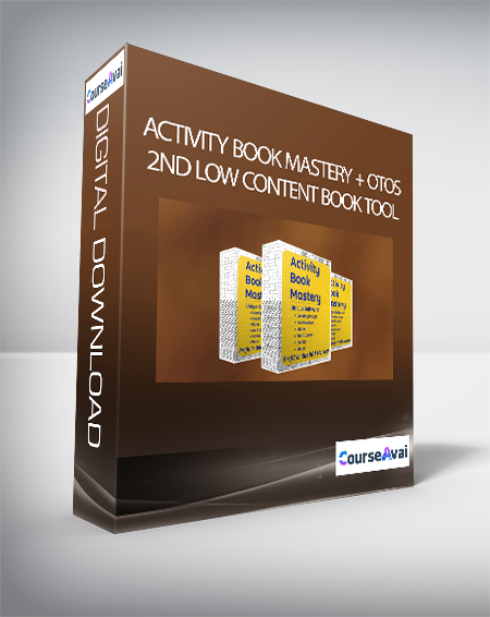 Purchuse Activity Book Mastery + OTOs - 2nd Low Content Book Tool course at here with price $100 $28.